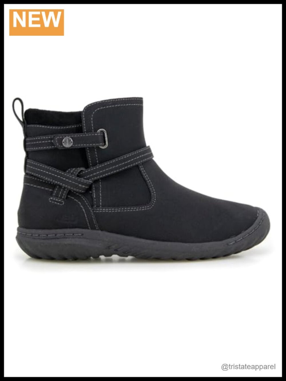 JBU by Jambu Women's Dolce Water Resistant Ankle Bootie Zip Closure